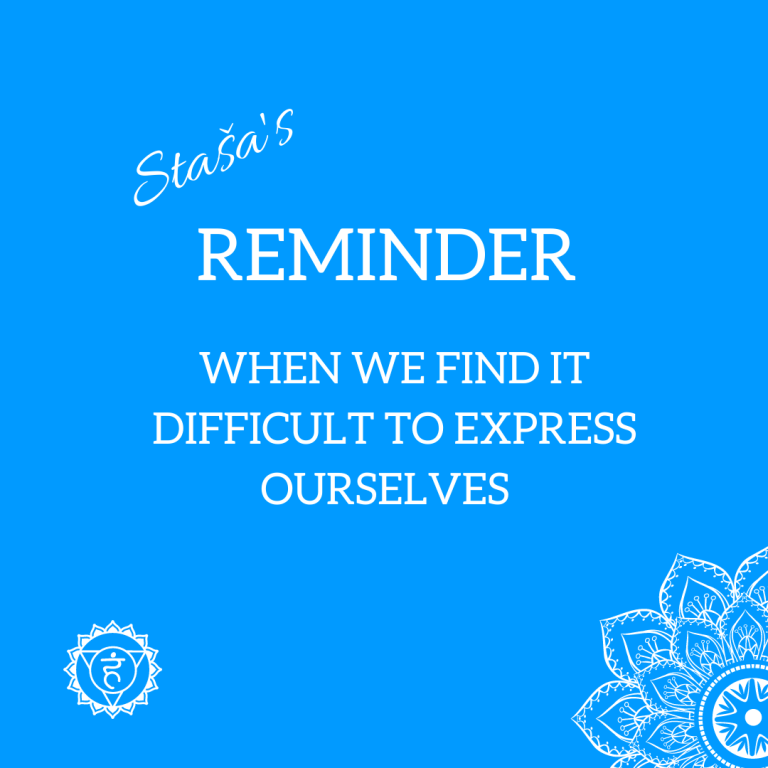 Stasa’s Reminder – Part 5