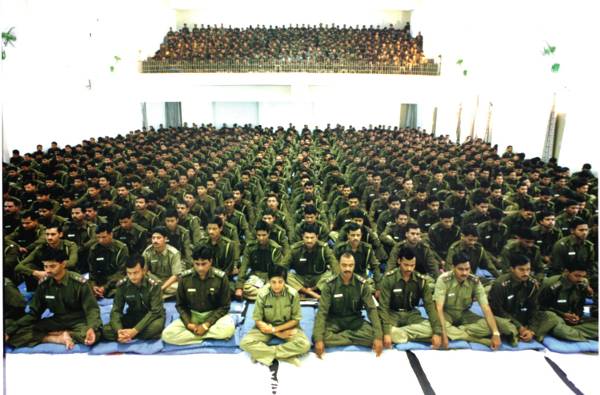 police-meditating