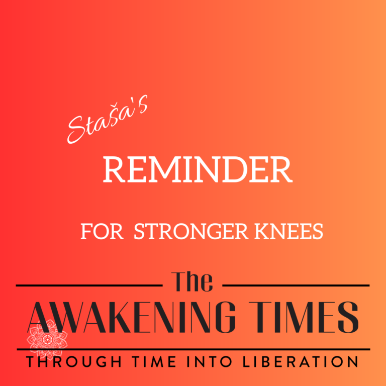 Stasa’s Reminder – Yoga for Stronger Knees